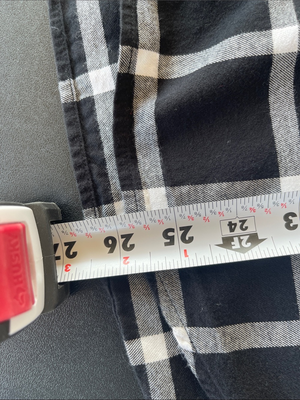 J.Crew Factory Black & White Windowpane Plaid 100% Cotton Button-Down Shirt - Picture 6 of 7
